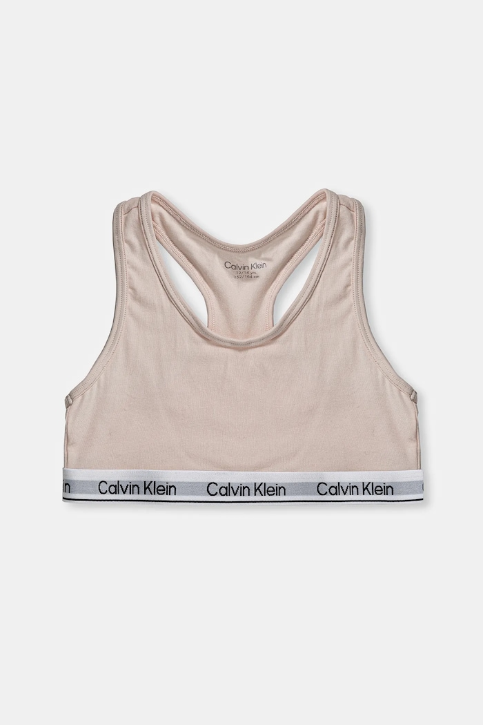 DÍVKA Dětská podprsenka Calvin Klein Underwear 2-pack G80G800742.PPYA šedá