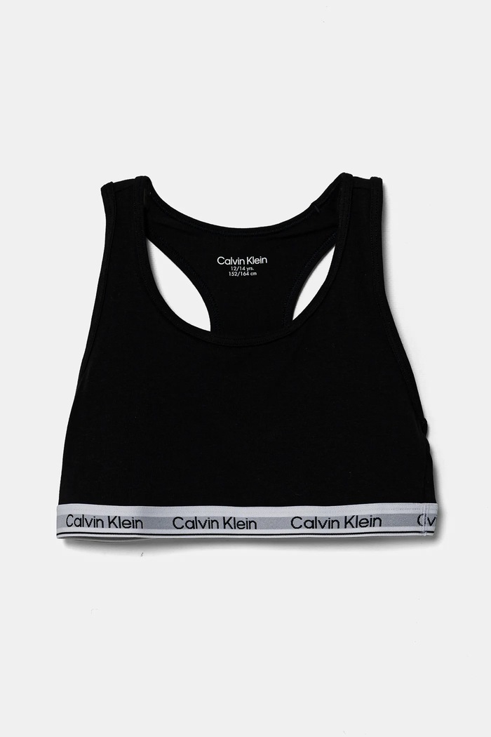 Dětská podprsenka Calvin Klein Underwear 2-pack měkké černá G80G800742.PPYA