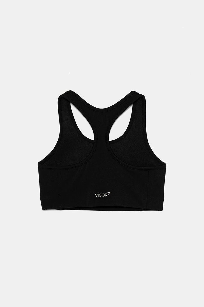 Dětská sportovní podprsenka EA7 Emporio Armani 7G000033.AF12625 černá SS25