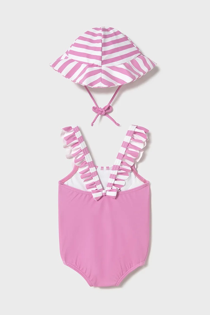 Mayoral Newborn Бебешки бански костюм Mayoral Newborn 1764.1P.Newborn.PPYH розов SS25