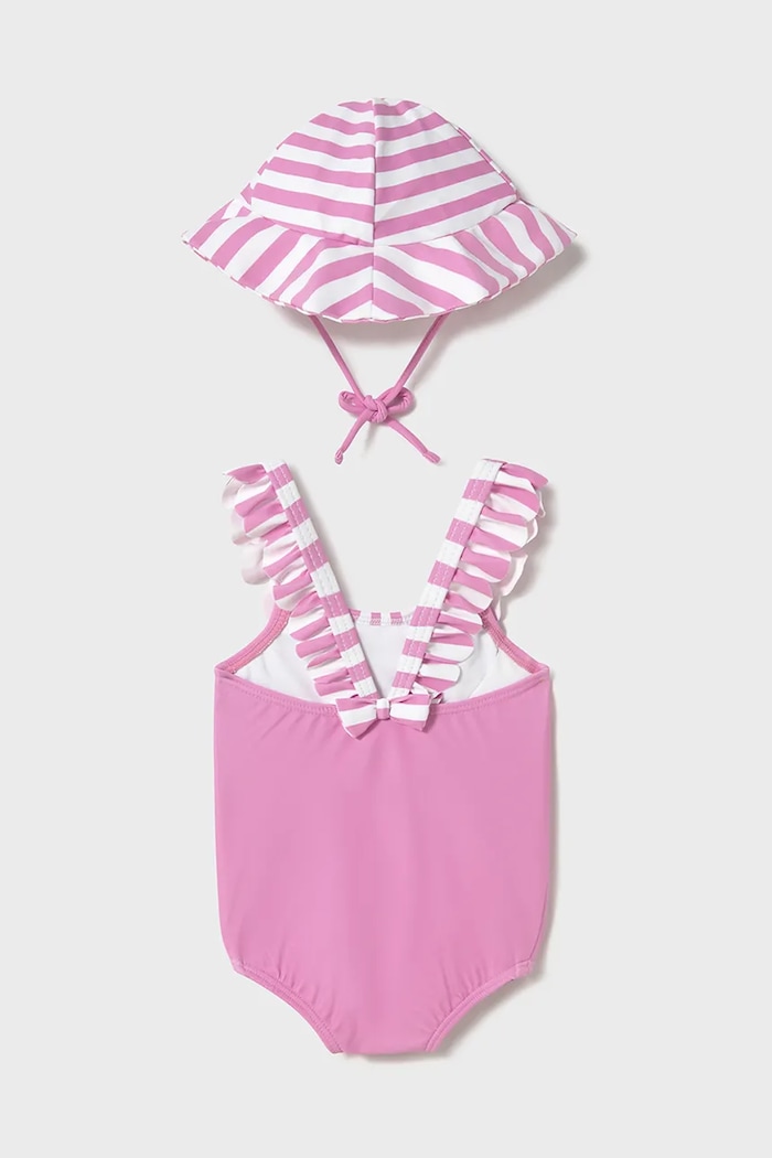 Mayoral Newborn Бебешки бански костюм Mayoral Newborn 1764.1P.Newborn.PPYH розов SS25
