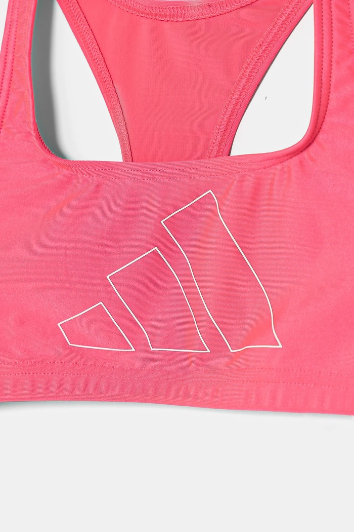 DÍVKA Dvoudílné dětské plavky adidas Performance JG8829 růžová