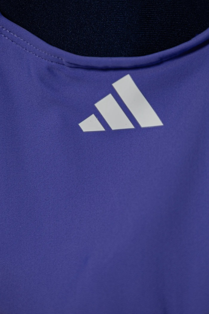 DÍVKA Jednodílné dětské plavky adidas Performance JG8480 fialová