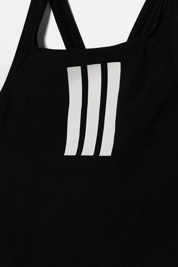 DÍVKA Jednodílné dětské plavky adidas Performance JE2404 černá