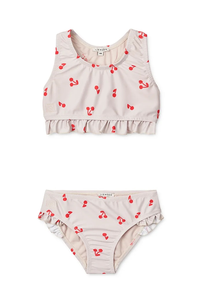 Детски бански от две части Liewood Bellamy Bikini Set комплект бежов LW19755