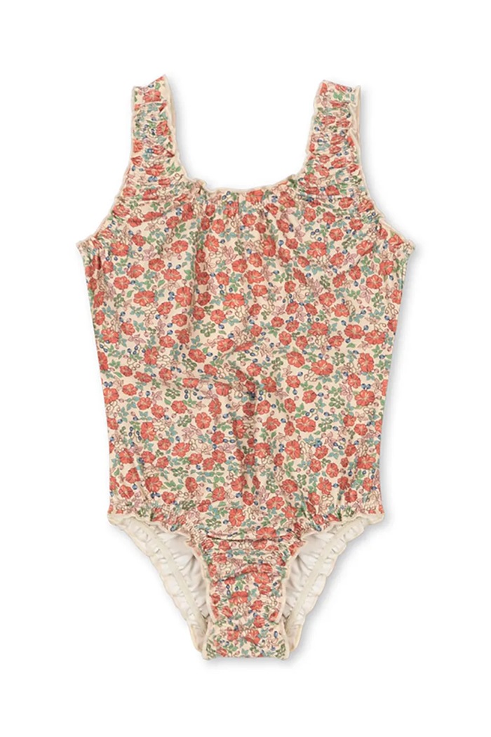 Konges Sløjd jednoczęściowy strój kąpielowy dziecięcy COLLETTE SWIMSUIT GRS KS102491 różowy SS25