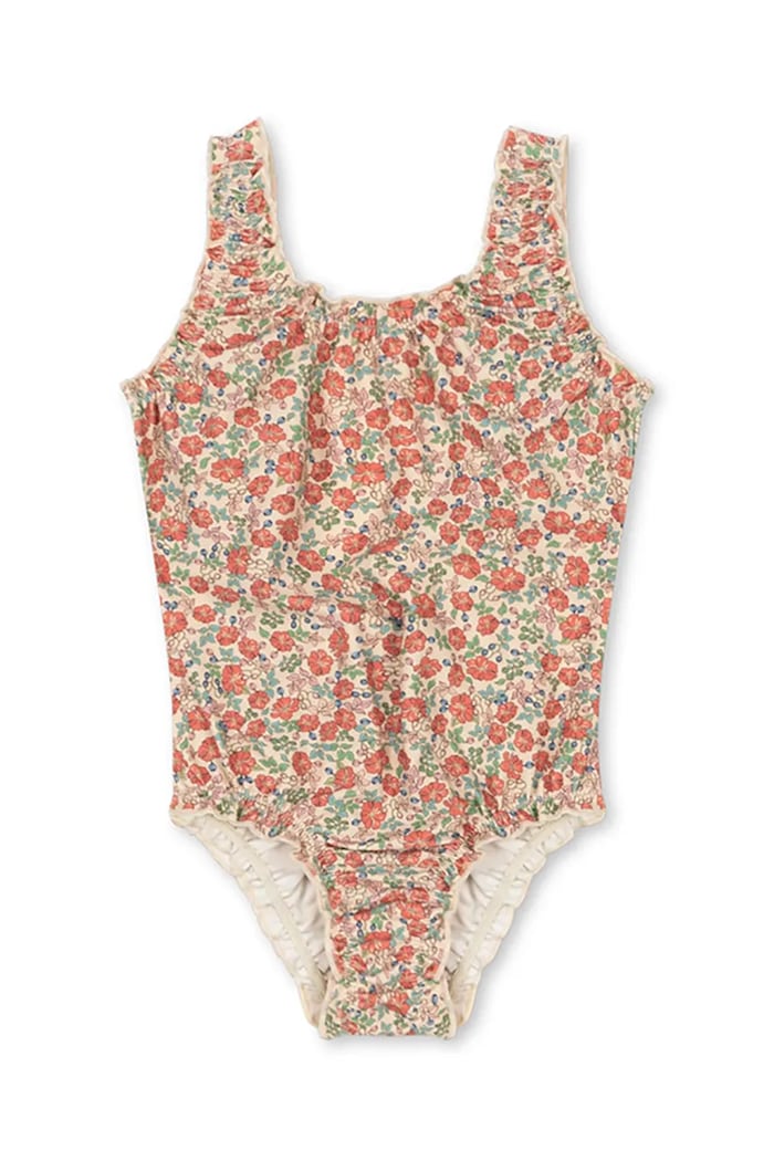 Konges Sløjd jednoczęściowy strój kąpielowy dziecięcy COLLETTE SWIMSUIT GRS KS102491 różowy SS25