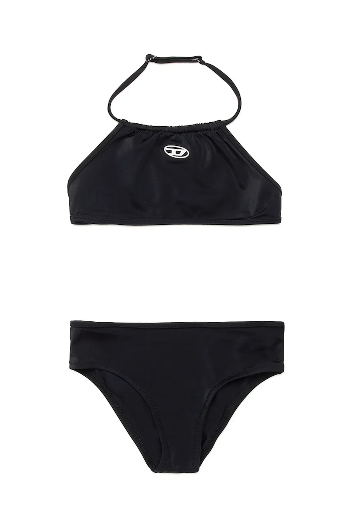 Dječji dvodijelni kupaći kostim Diesel MLEAX SWIMSUIT komplet crna J02299