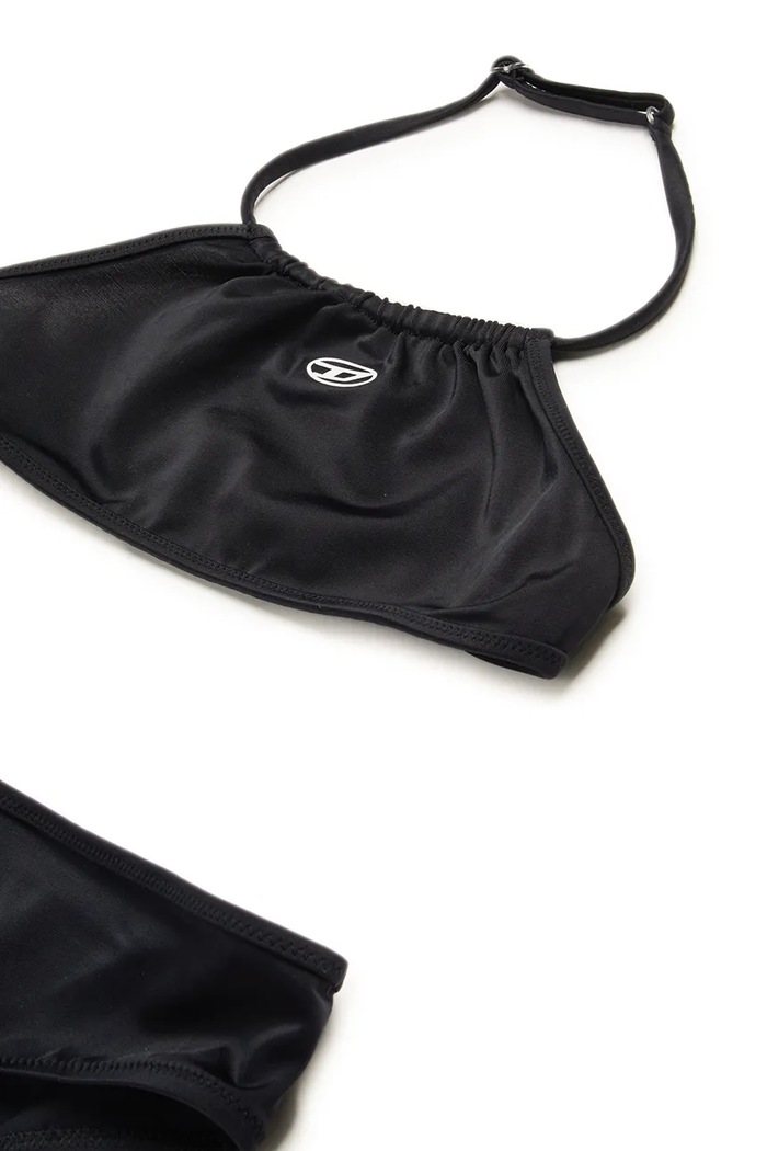 Djevojčice Dječji dvodijelni kupaći kostim Diesel MLEAX SWIMSUIT J02299 crna