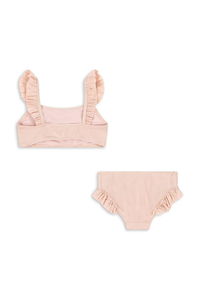 DÍVKA Dvoudílné dětské plavky Konges Sløjd JADE BIKINI KS103041 béžová