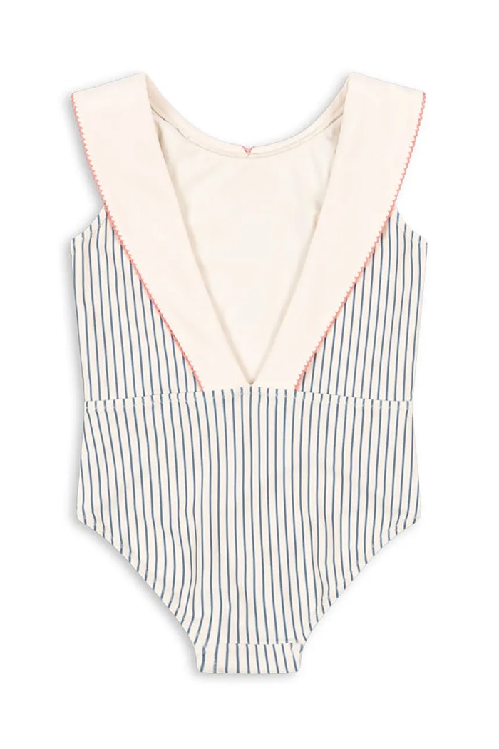Konges Sløjd jednoczęściowy strój kąpielowy dziecięcy GINA SWIMSUIT GRS KS103338 niebieski SS25