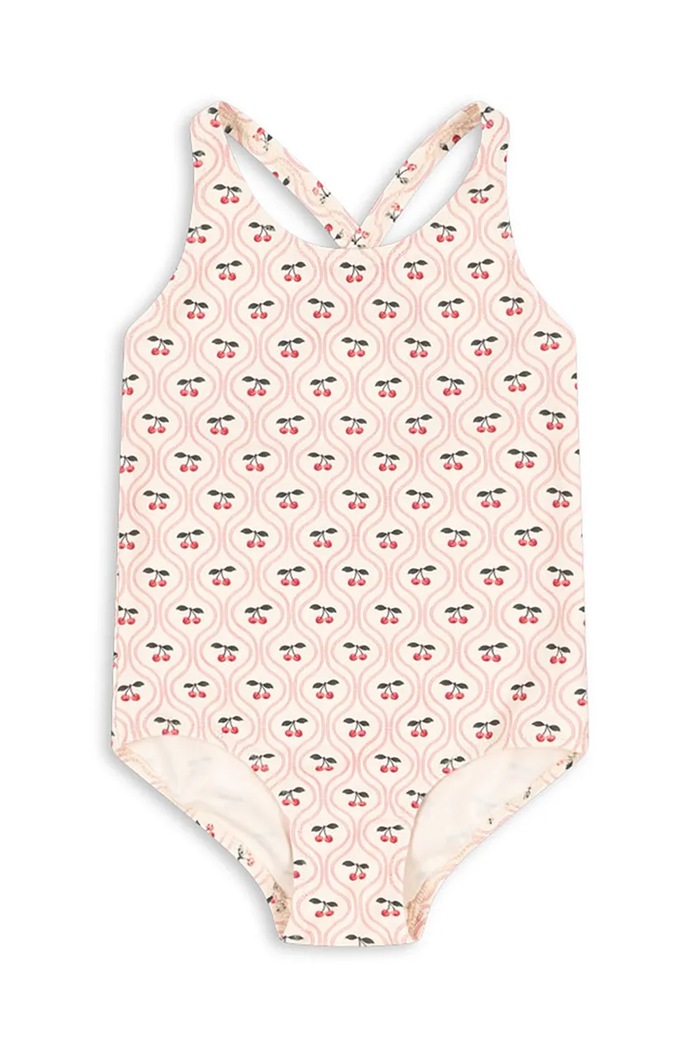 Μαγιό Konges Sløjd MERLE SWIMSUIT GRS μαλακό ροζ KS103346