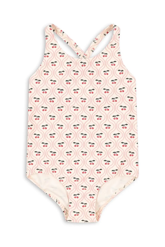 Μαγιό Konges Sløjd MERLE SWIMSUIT GRS μαλακό ροζ KS103346