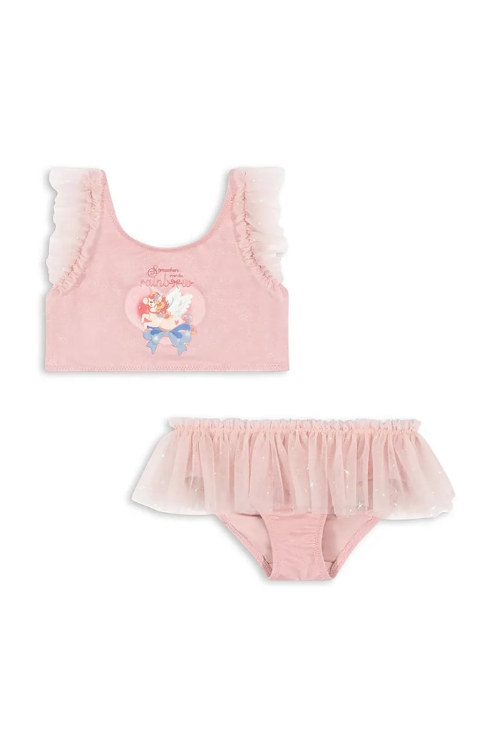Μαγιό Konges Sløjd AMANDINE BIKINI μαλακό ροζ KS103354