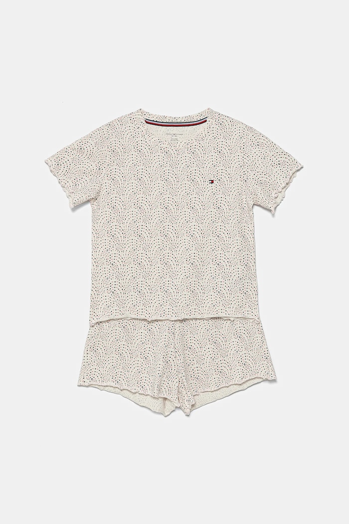 Tommy Hilfiger gyerek pizsama 2 db együttes rózsaszín UG0UG00783.PPYA
