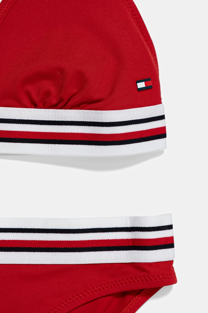 Fete Tommy Hilfiger costum de baie copii UG0UG00795.PPYA rosu