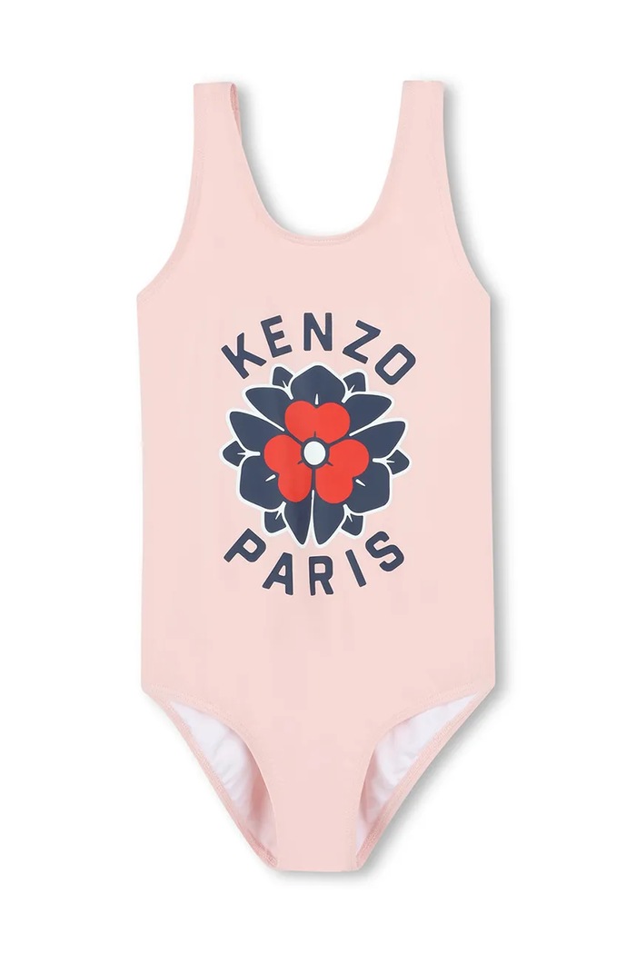 Jednodílné dětské plavky Kenzo Kids měkké oranžová K60981.86.108