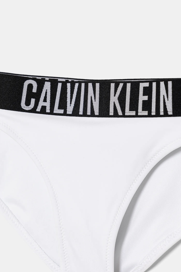 Dievča Dvojdielne detské plavky Calvin Klein Jeans KY0KY00090.PPYA biela