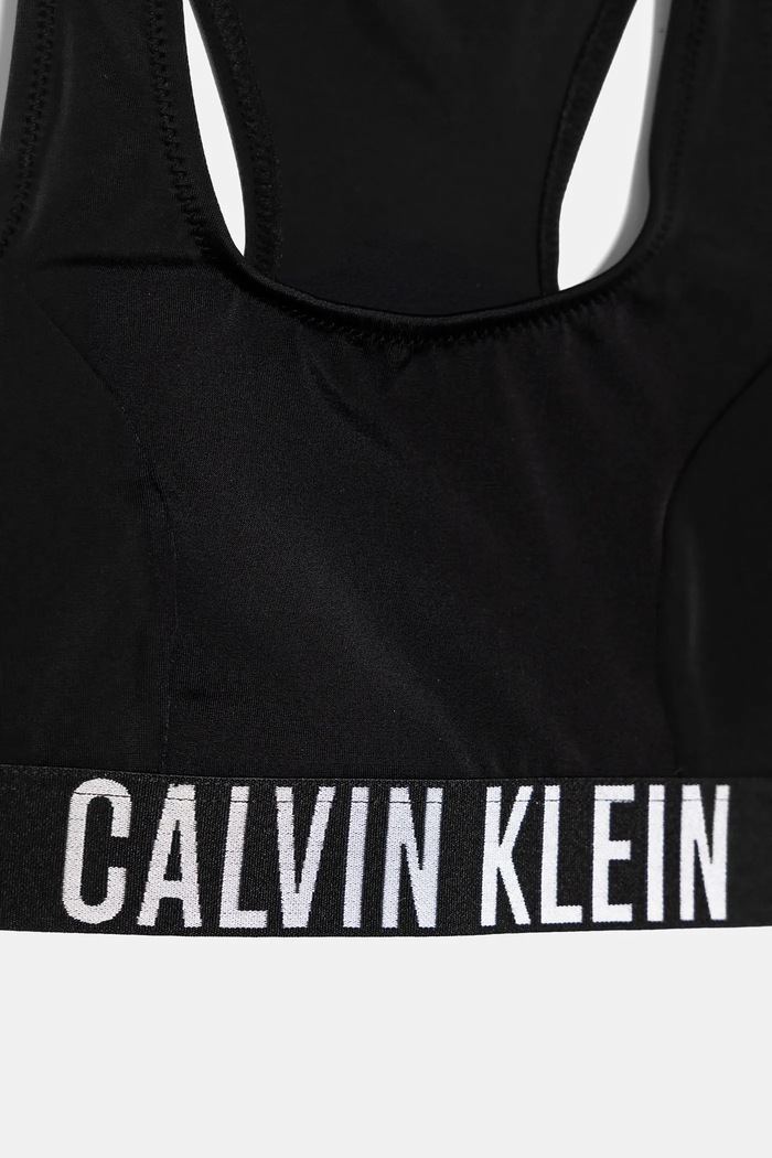 Dvojdielne detské plavky Calvin Klein Jeans čierna KY0KY00091.PPYA