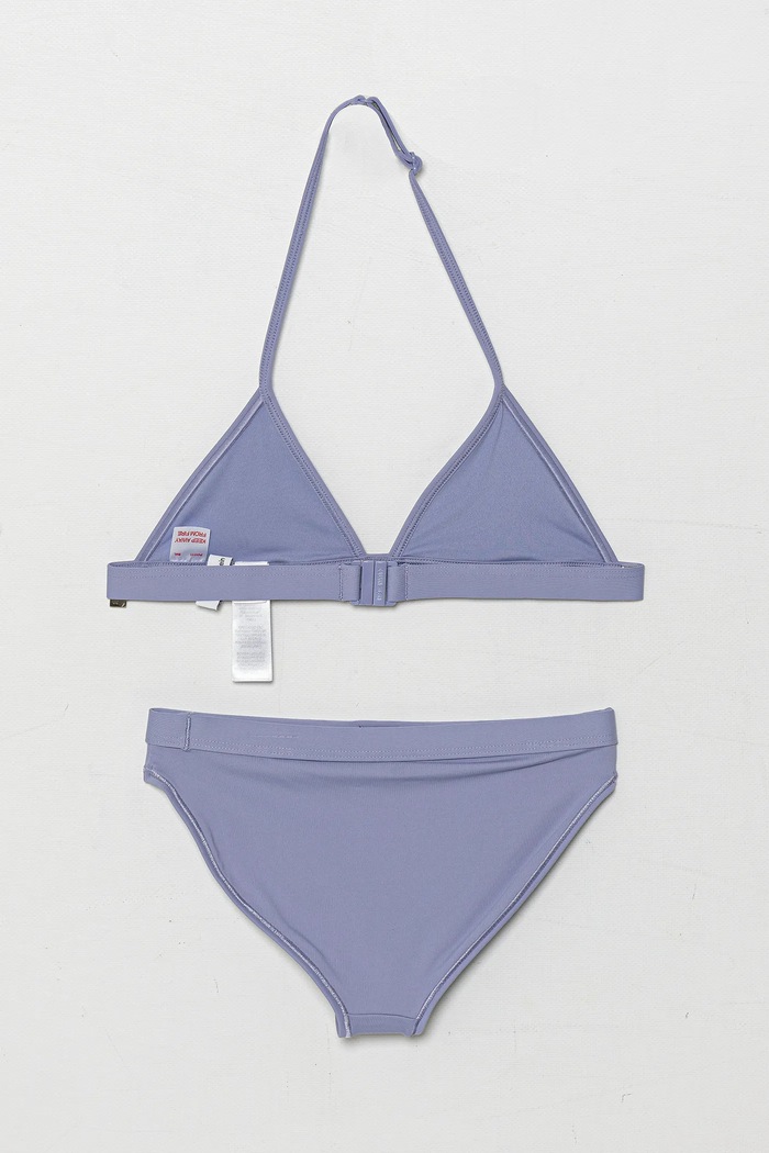 Calvin Klein Jeans dwuczęściowy strój kąpielowy KY0KY00092.PPYA fioletowy SS25