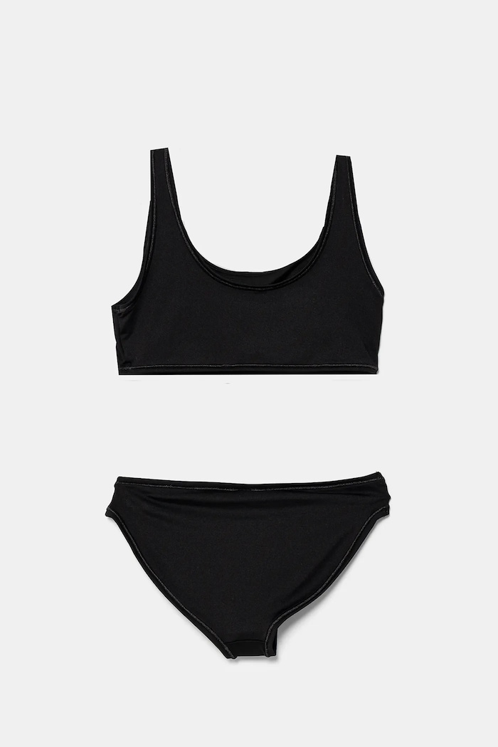 Dvoudílné plavky Calvin Klein Jeans KY0KY00093.PPYA černá SS25
