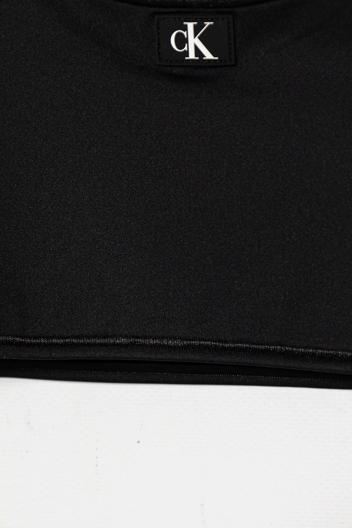 DÍVKA Dvoudílné plavky Calvin Klein Jeans KY0KY00093.PPYA černá