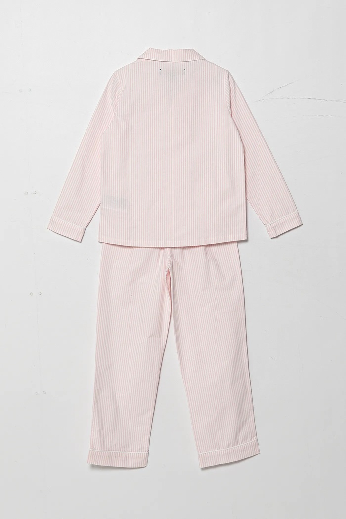Otroška bombažna pižama Polo Ralph Lauren 2-pack 4P0198 roza SS25