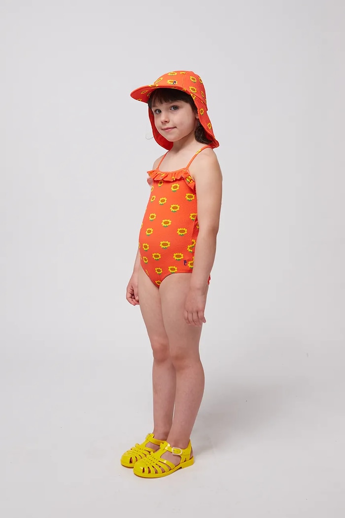 Jednodielne detské plavky Bobo Choses Sunflower 125AC114
