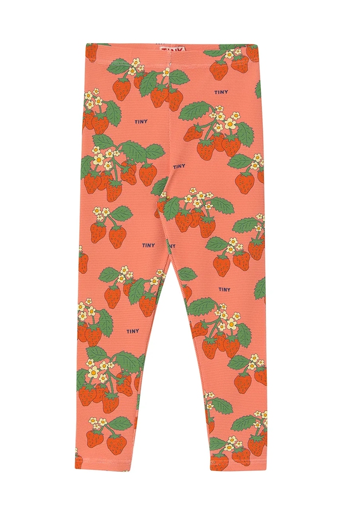 Tinycottons colanți de înot pentru copii STRAWBERRIES PANT roz SS25.292
