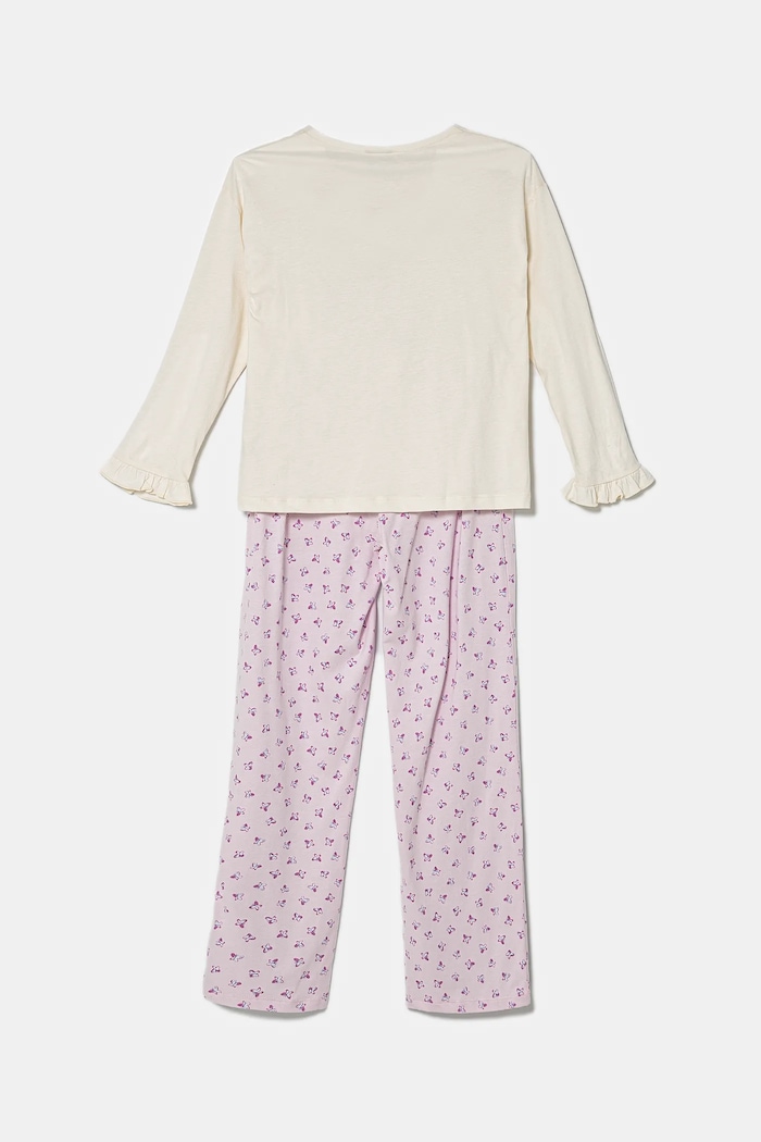 Παιδική πιτζάμα United Colors of Benetton 3Y5E0P08B.G.Seasonal μπεζ SS25