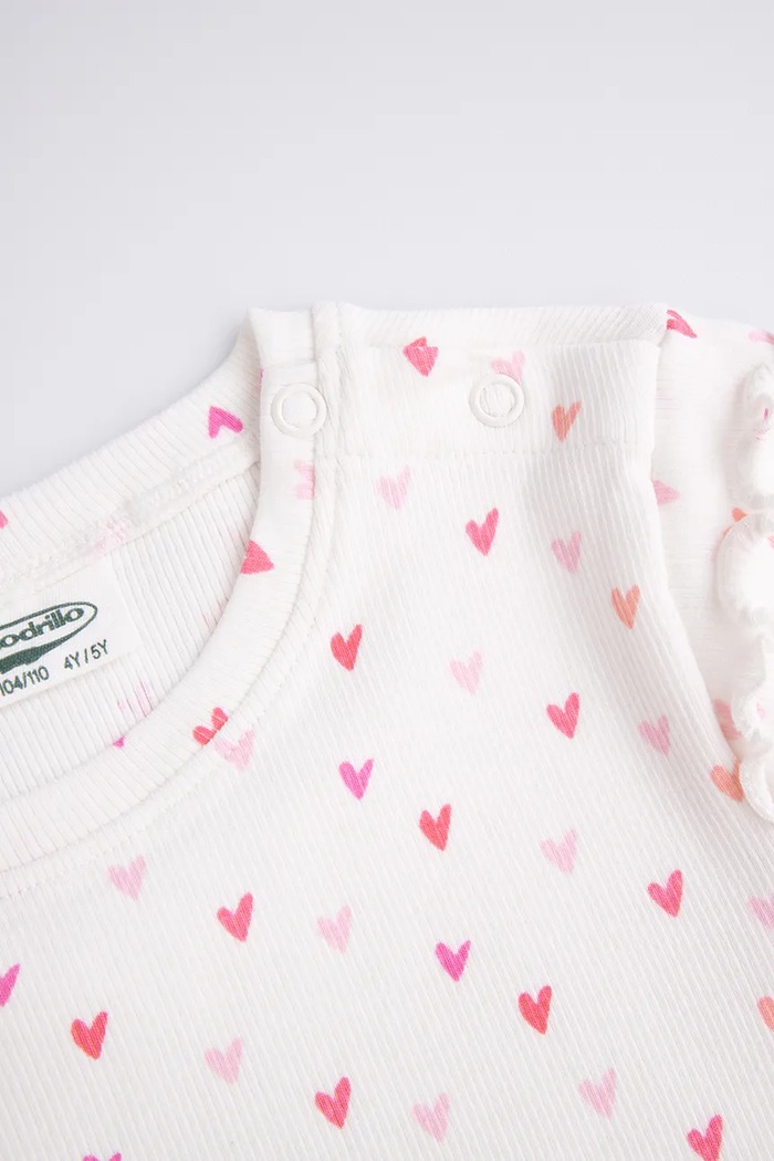 Fete Coccodrillo pijama copii WC5448210PJS bej