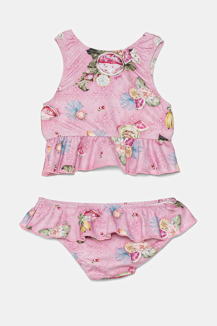 Kupaći kostim za bebe Jamiks BLAMY BLAMY.Stroj.ka.JLH097.G roza SS25