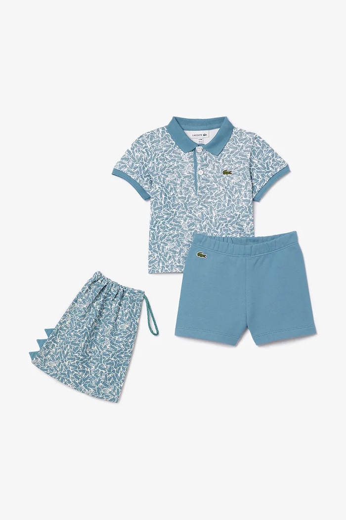 Pyžamo Lacoste Planet friendly modrá 4J8459