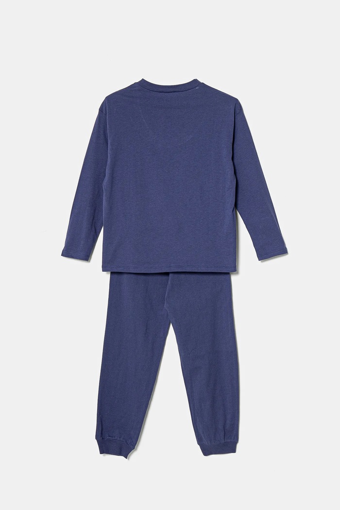 United Colors of Benetton piżama 30960P08D.G.Seasonal granatowy SS25