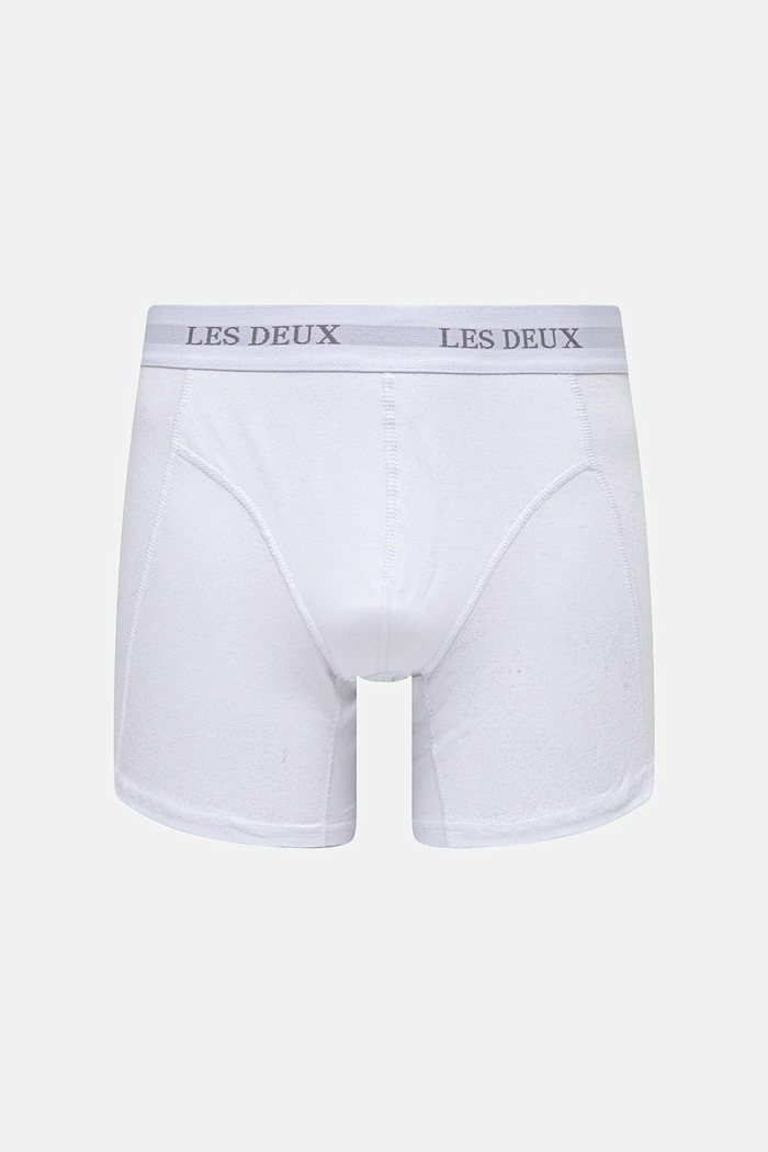 Les Deux boxeri 2-pack LDM960006 alb SS25