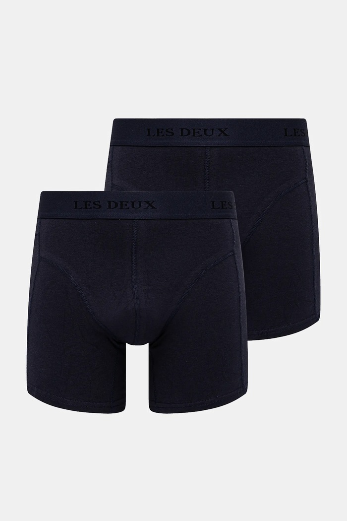 Les Deux Boxeri 2-pack bleumarin LDM960006