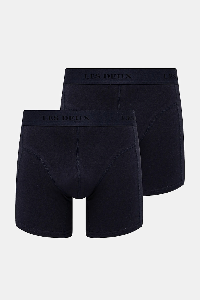 Les Deux Boxeri 2-pack bleumarin LDM960006