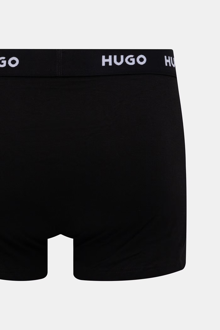 HUGO боксеры для мужчин из хлопка с эластаном TRIPLET DESIGN 3 шт. 50532550 красный