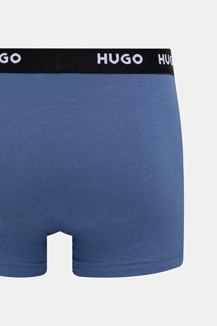 HUGO boxeri bărbați bumbac cu elastan TRIPLET DESIGN pachet de 3 50532550