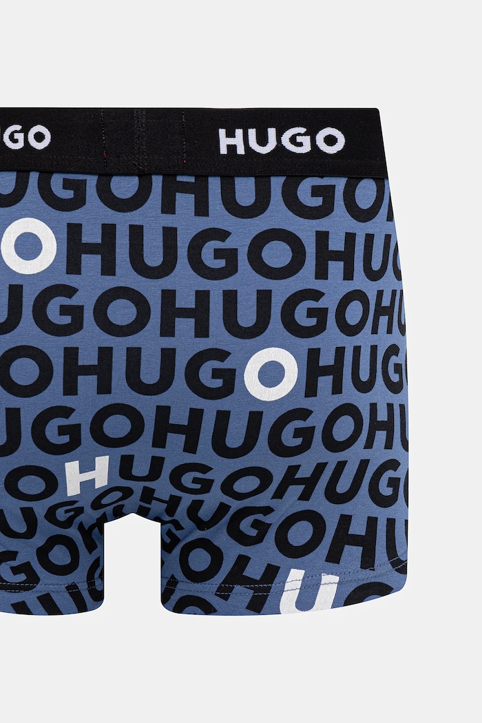 HUGO boxeri bărbați bumbac cu elastan TRIPLET DESIGN pachet de 3 50532550