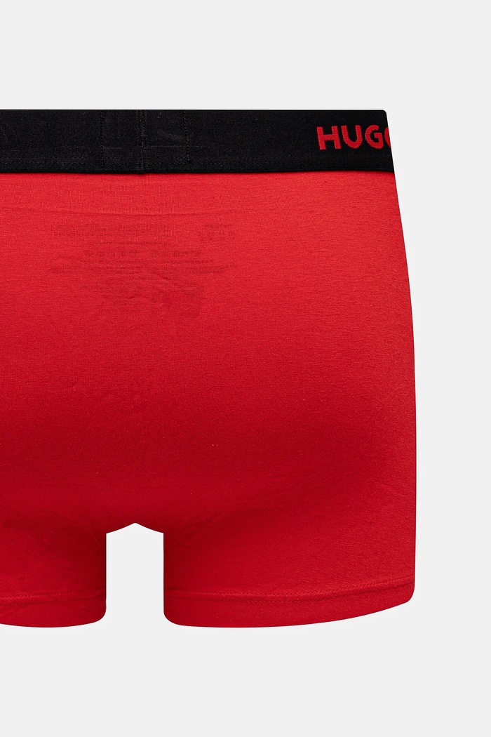 HUGO boxerky pánské bavlněné s elastanem TRIPLET DESIGN 3-pack 50532550