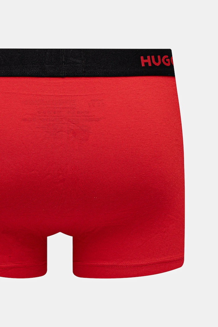 HUGO boxerky pánské bavlněné s elastanem TRIPLET DESIGN 3-pack 50532550
