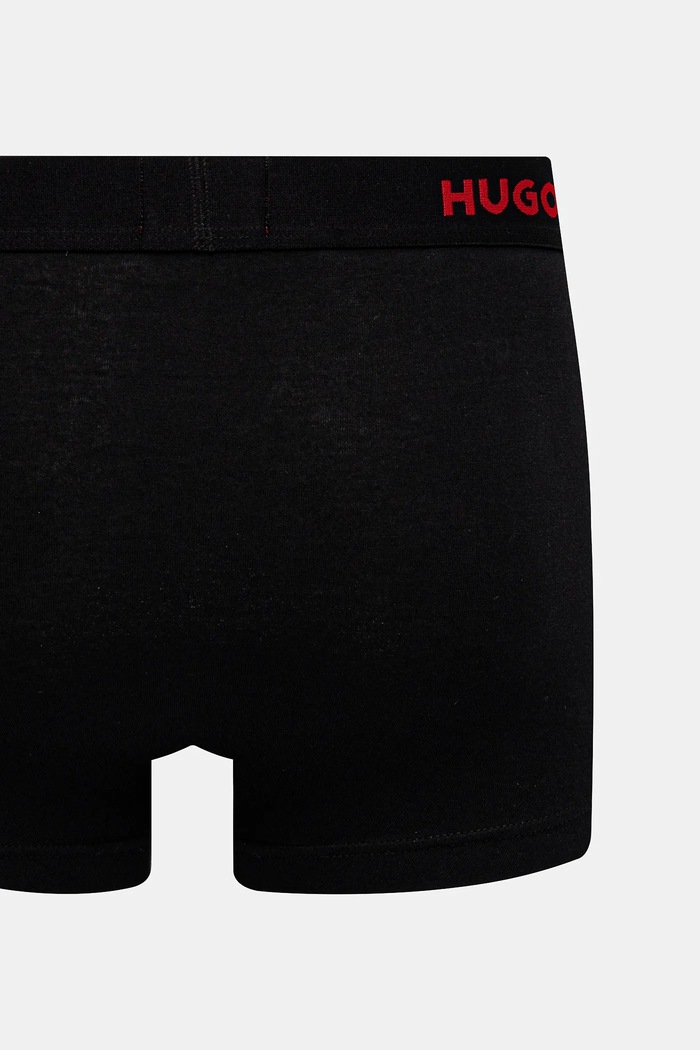 HUGO bokserice za muškarce od pamuka s elastanom 3-pack 50532550 crna