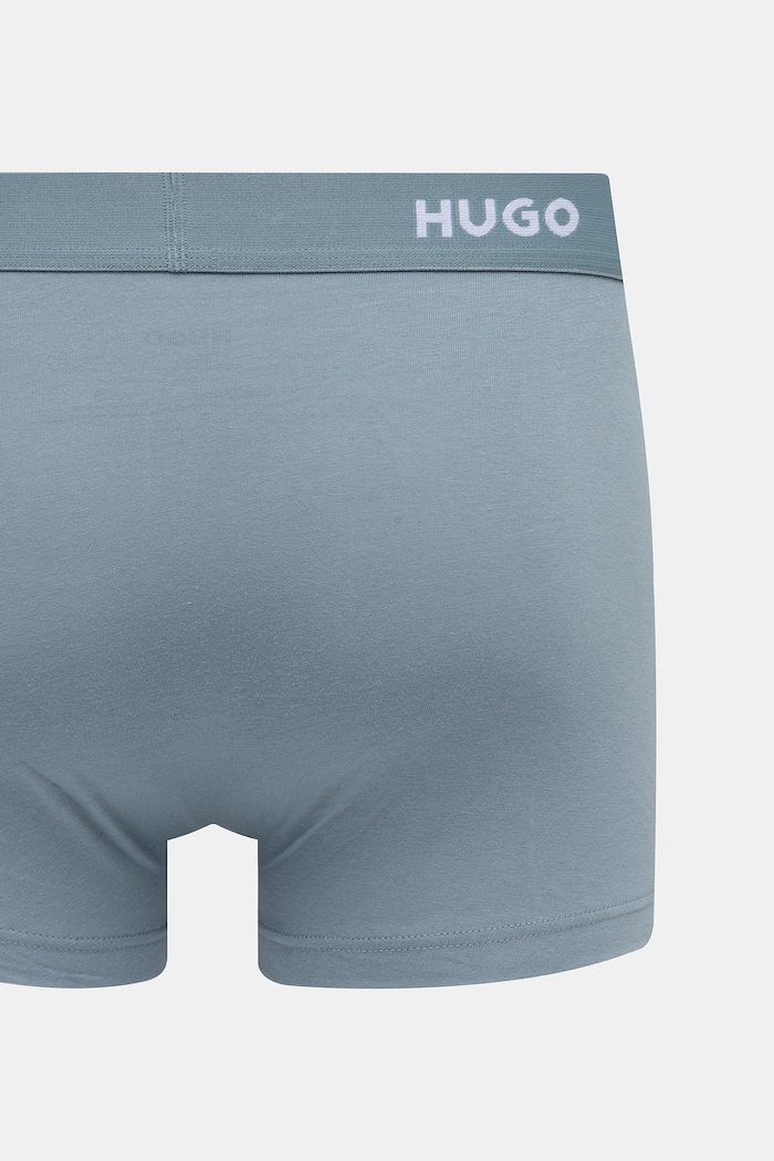 HUGO boxeralsó férfi pamut elasztánnal TRUNK TRIPLET PACK 3-as csomag 50532611