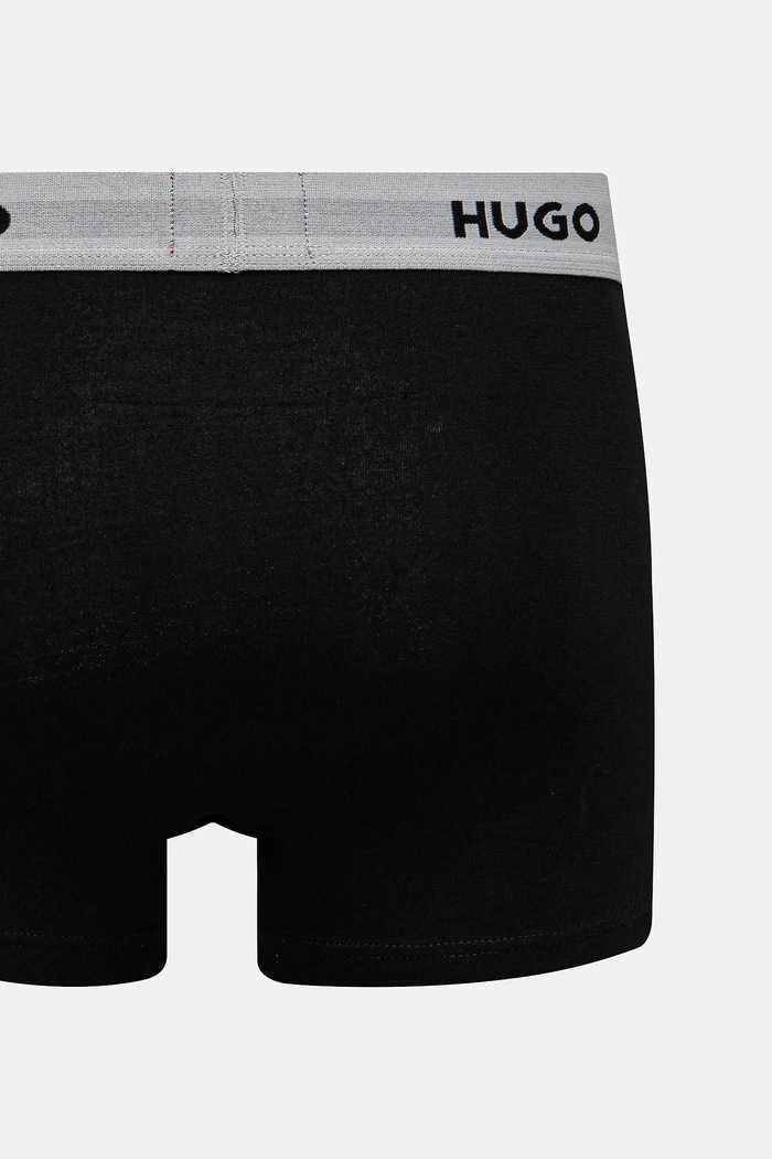 HUGO bokserki męskie bawełniane z elastanem TRUNK TRIPLET PACK 3-pack 50532611