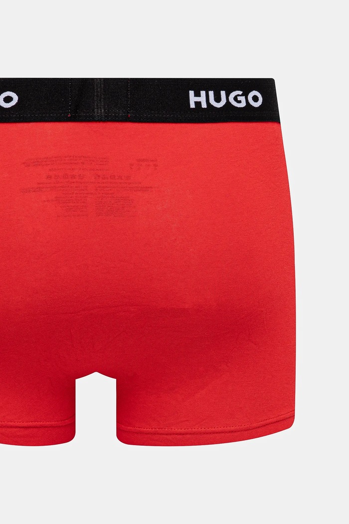 HUGO μποξεράκι ανδρικό από βαμβάκι με ελαστάν TRUNK TRIPLET PACK 3-pack 50532611