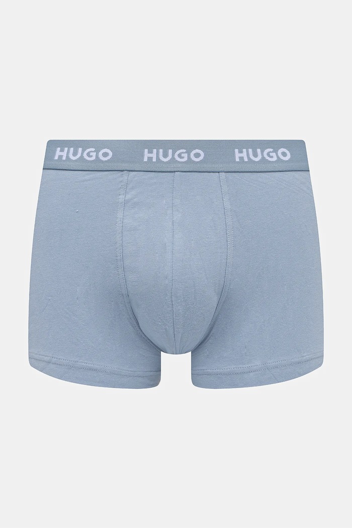 HUGO bokserice za muškarce od pamuka s elastanom TRUNK TRIPLET PACK 3-pack 50532611 šarena AA00