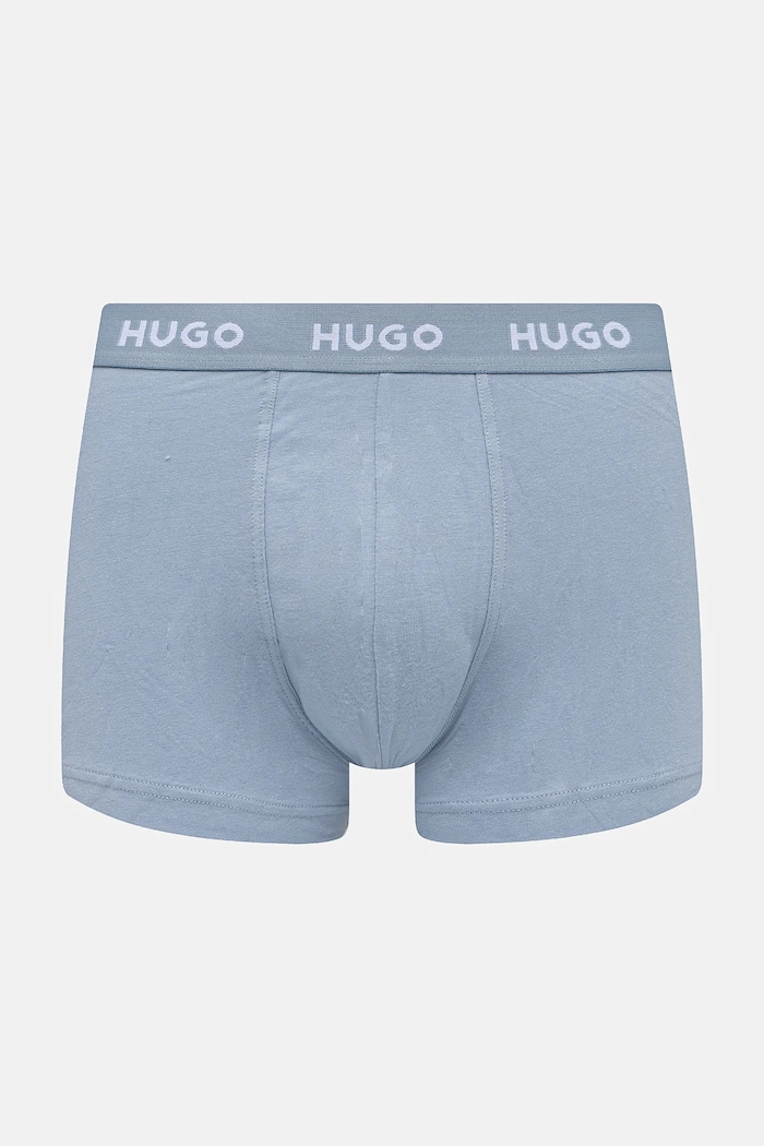 HUGO bokserice za muškarce od pamuka s elastanom TRUNK TRIPLET PACK 3-pack 50532611 šarena AA00