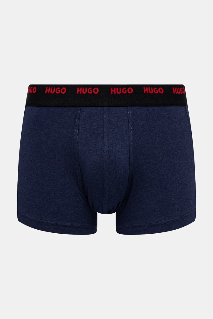 HUGO boxerky pánske TRUNK FIVE PACK 5-pak 50532619 tmavomodrá SS26