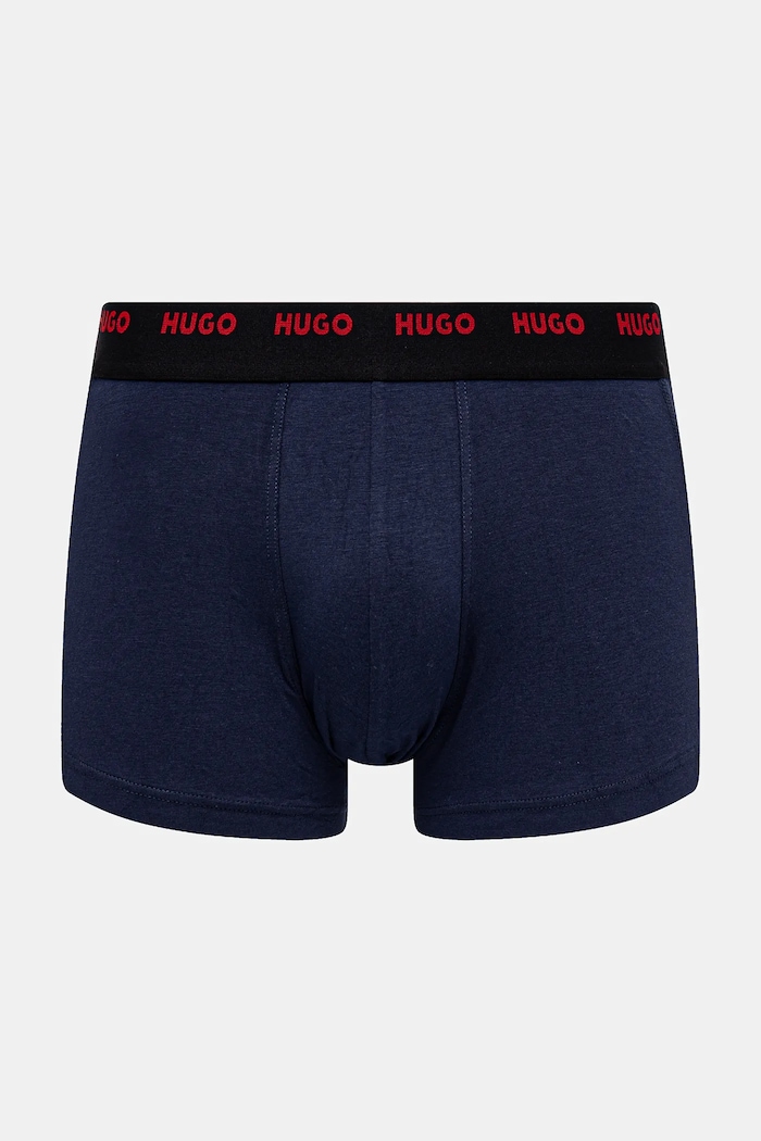 HUGO boxerky pánske TRUNK FIVE PACK 5-pak 50532619 tmavomodrá SS26